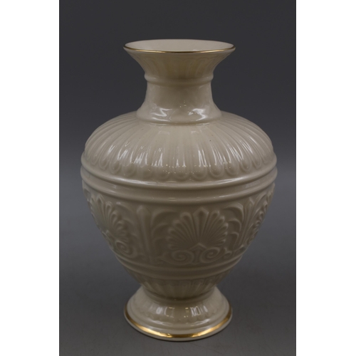 241 - Lenox of USA Cream Ware Vase (21cm)