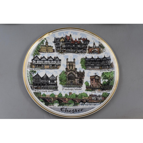 357 - A Selection of Collectors Plates, To Include Wedgwood, Royal Albert, Delft and More.