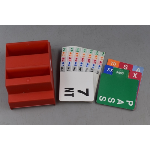 545 - Selection Of 4 Bridge Bidding Boxes