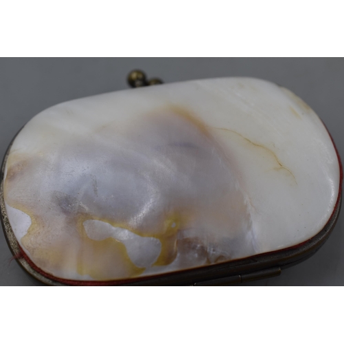 48 - Antique Mother of Pearl Coin Purse