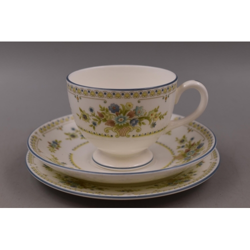 315 - A Set of Six Wedgwood 'Petersham' Trios