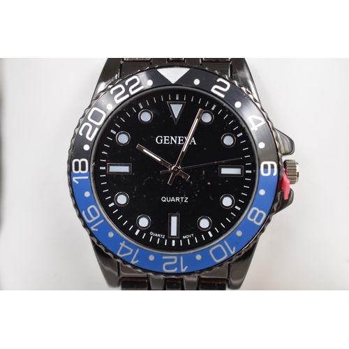 74 - Brand New Divers Style Watch working with presentation Box and cushion