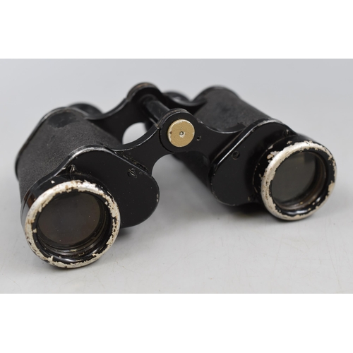 354 - Three Pairs of Vintage Binoculars one complete with Case