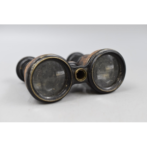 358 - Three pairs of Vintage Binoculars and a Monocular