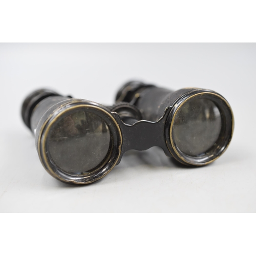 358 - Three pairs of Vintage Binoculars and a Monocular