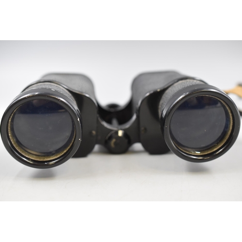 359 - Pair of Vintage Pathescope 10 x 50 Binoculars in storage case