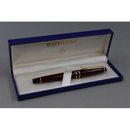 91 - Waterman of Paris Fountain Pen in Case