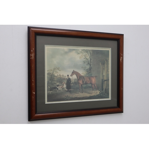 377 - A Selection of Six Classical Framed and Glazed Prints, Includes A Bay Hunter, Shooter's Resting, Spa... 