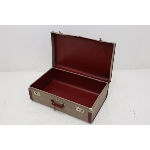 382 - Cheney Vintage Suitcase Complete with Keys (66