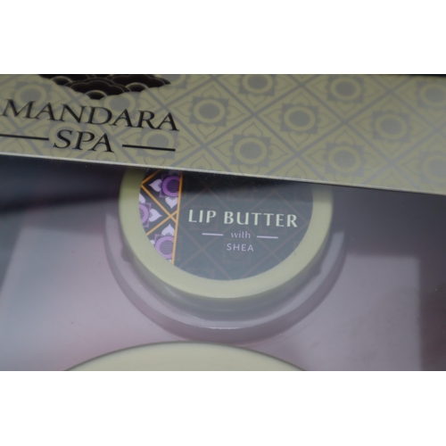 403 - A Mandara Spa Shea & Coconut Collection, With Lip Butter, Body Butter and Body Butter Light.