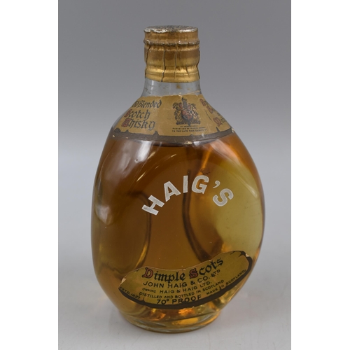 117 - Vintage Sealed Haigs Dimple Scots Whisky By Appointment to the Late George VI circa 1953