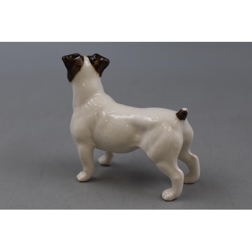 125 - Beswick Jack Russell Dog Figure (3