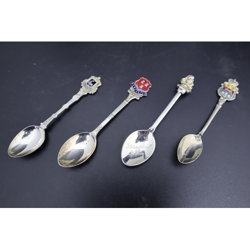 422 - Large Selection of Silver Plated Commemorative Tea Spoons (1.2kg)