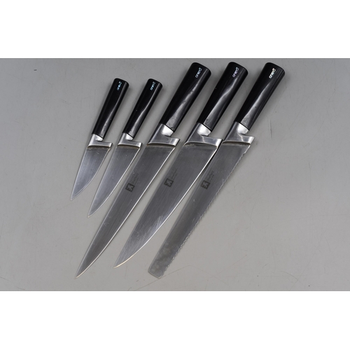 430 - Richardson of Sheffield One 70 5 Piece Knife Set