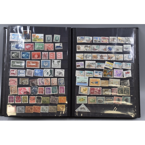 449 - Senator Stamp Album Containing a Large Selection of Stamps from The British Commonwealth