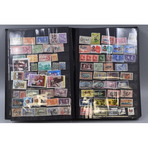 449 - Senator Stamp Album Containing a Large Selection of Stamps from The British Commonwealth