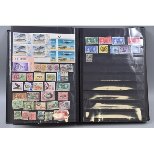 449 - Senator Stamp Album Containing a Large Selection of Stamps from The British Commonwealth