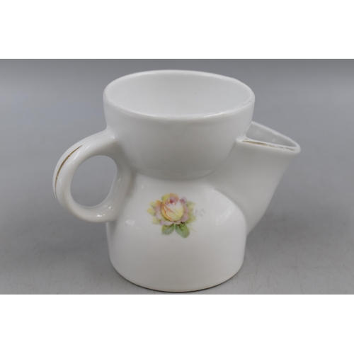 225 - Ceramic Floral Shaving Mug Made In Germany