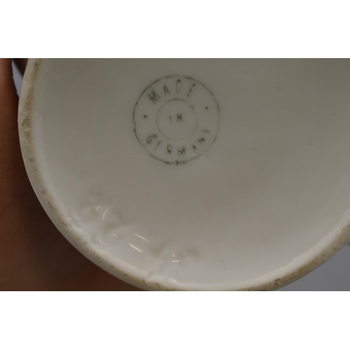 225 - Ceramic Floral Shaving Mug Made In Germany