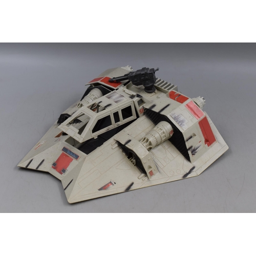 479 - Two Star Wars Ship Models and Jyn Erso Figure. Includes X-Wing and Snowspeeder.