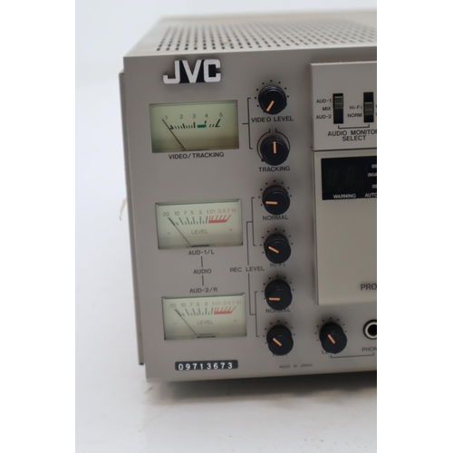 491 - JVC BR-S611E Video Cassette Recorder (Powers On)