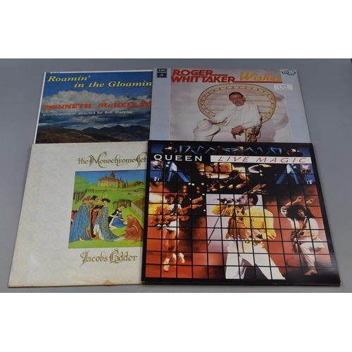 501 - A Mixed Selection of Vinyl LP's To Include Marillion, Queen, Rod Stewart, The Monochrome Set And Mor... 