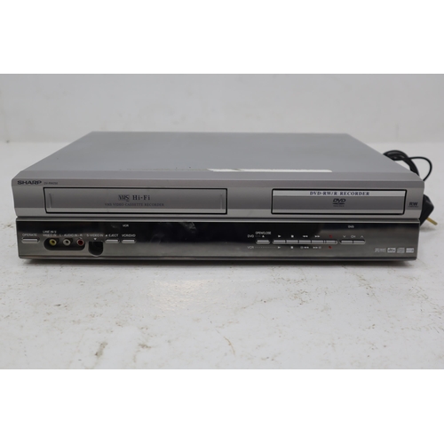 507 - Mixed Lot to include Sharp Dvd-Rw/R Recorder Model Number: DV-RW250 Powers on when tested and a Sams... 