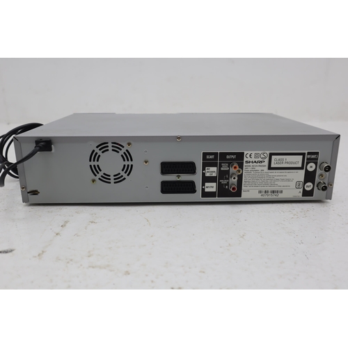 507 - Mixed Lot to include Sharp Dvd-Rw/R Recorder Model Number: DV-RW250 Powers on when tested and a Sams... 