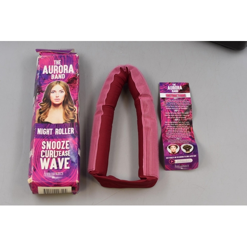 515 - Three Hairstyling Items, Includes Andrew Barton Hair Rollers, Vidal Sassoon Hot Air Styler and Other... 