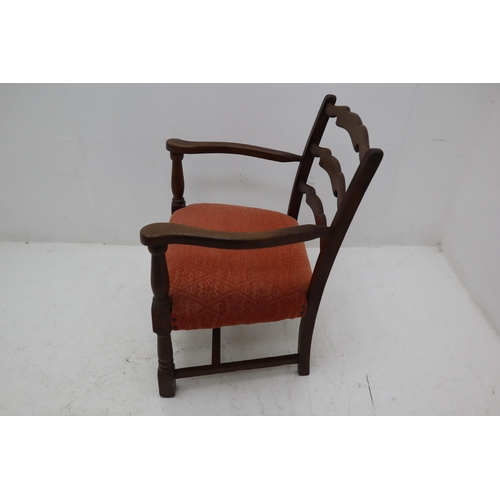 527 - Two Vintage Chairs to include Ercol Spindle Back and Lancashire ladder Back both nice solid chairs