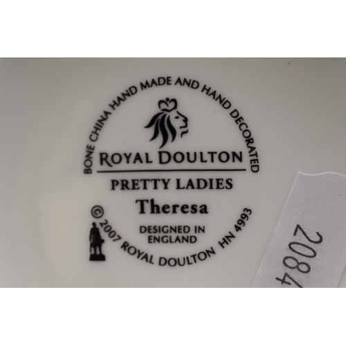 262 - Royal Doulton Theresa Porcelain Figurine from The Pretty Ladies Collection (21cm)