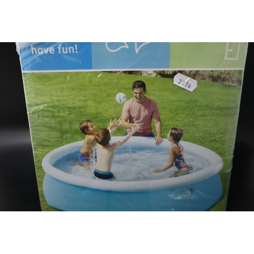 568 - New Unused Boxed 8ft Swimming Pool.