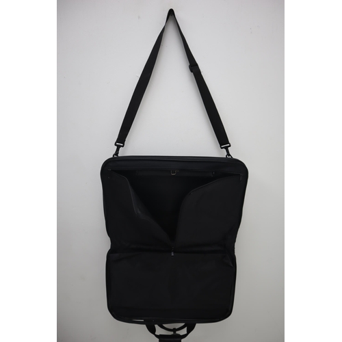 580 - A Hawa Black Travel Bag/Suit Carrier.