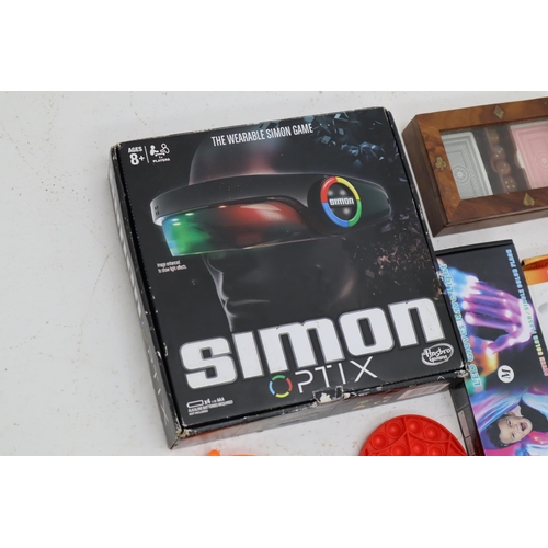 591 - A Selection of Children's Toys and Accessories To Include Among Us, Phineas and Ferb, Twister and Mo... 