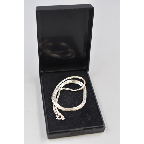 20 - Silver 925 Chain (38cm long) Complete with Presentation Box