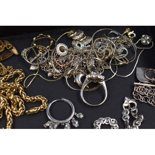 23 - Selection of Mixed unsorted Jewellery, Includes Silver