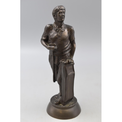 72 - A Bronzed Golfer Statue, Approx 8.5