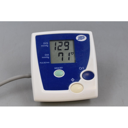 256 - Boots Blood Pressure Monitoring System working when tested