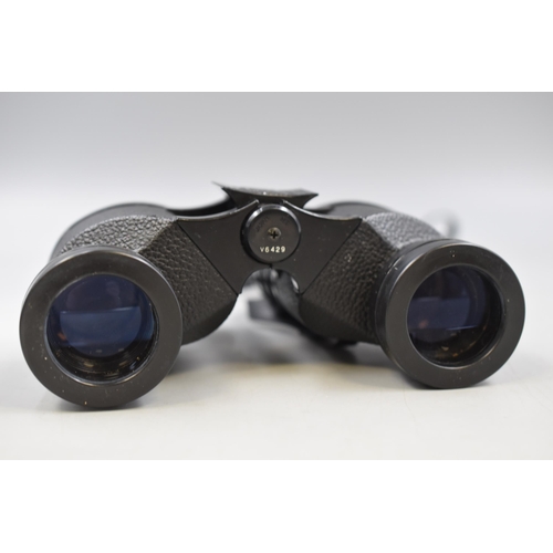 257 - Bushnell Sportsview Extra Wide Angle Binoculars (7 x 35) Complete with Case