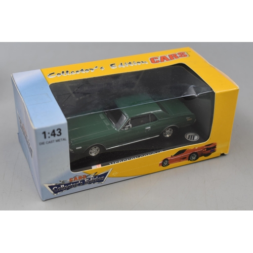 262 - Two Boxed Die Cast Collectable Cars. Includes F-1 Pick-Up and Mercury Cougar.