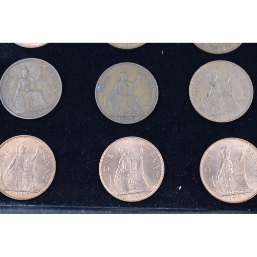 95 - Selection of GB Coinage including Pennies, Half Pennies and Sixpences includes Silver