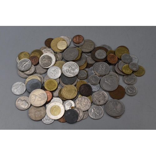 99 - 500g of Mixed Worldwide Coinage.