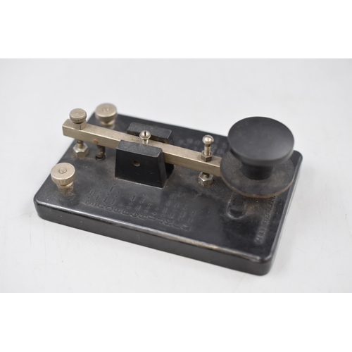 121 - A Vintage Bakelite Morse Code Tapper