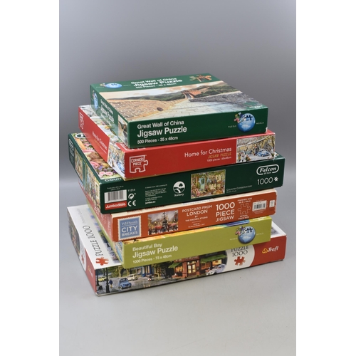 484 - Mixed Lot of Boxed Jigsaws