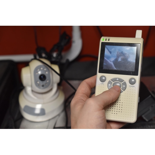 255 - Camera and Monitor Cctv System with sound working when tested