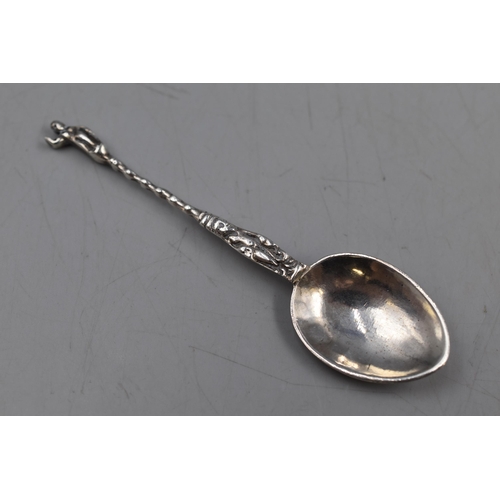 10 - Hallmarked London Silver Condiment Spoon