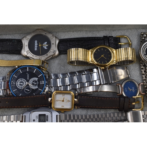 54 - Selection of Watches including adidas, Simpsons, Rotary and More (Spares or Repairs)