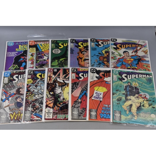 360 - Large Selection of DC Comics including Supergirl, Superboy, Superman and More