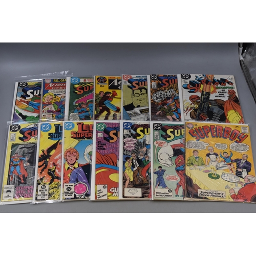 360 - Large Selection of DC Comics including Supergirl, Superboy, Superman and More