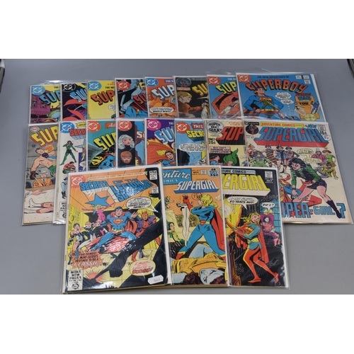 360 - Large Selection of DC Comics including Supergirl, Superboy, Superman and More